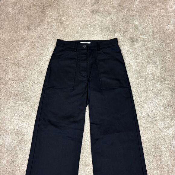 Jeana Sohn Scout High Waist Wide Leg Dress Pants Women's XS Korean Minimalist - Picture 2 of 13